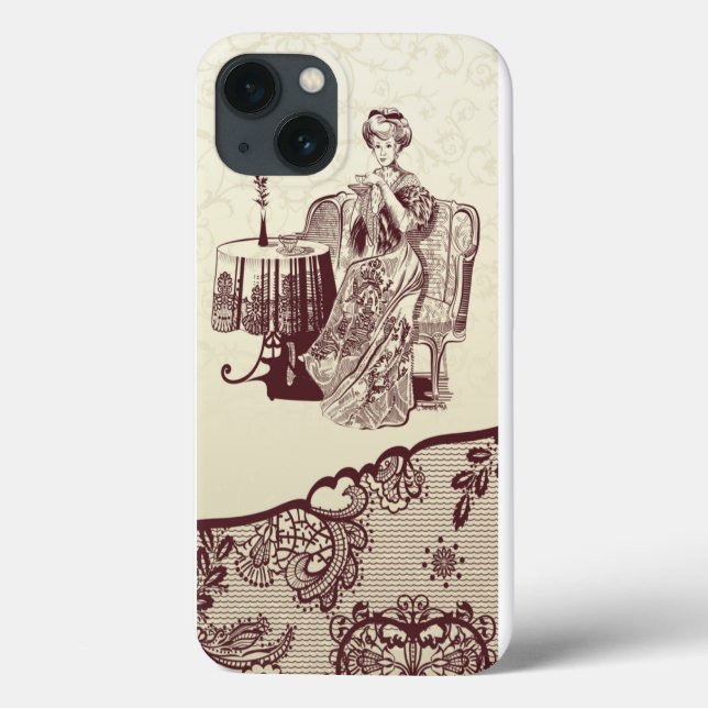 Tee aus Damengetränken Case-Mate iPhone Hülle (Rückseite)