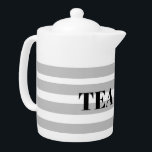Tee aus Porzellan Pot - Graue Hopfen<br><div class="desc">Ich habe es verlassen, damit Sie entweder den Text ändern, ihn ganz abnehmen oder wie er ist verlassen.</div>