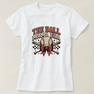 TEE BALL MAMA ERA T-Shirt de Baseball pour la Mama