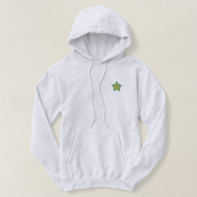 Tee bestickt Hoodie (Design vorne)