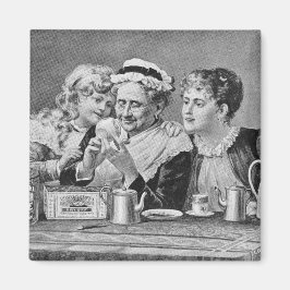 Tee-Blätter lesen Magnet