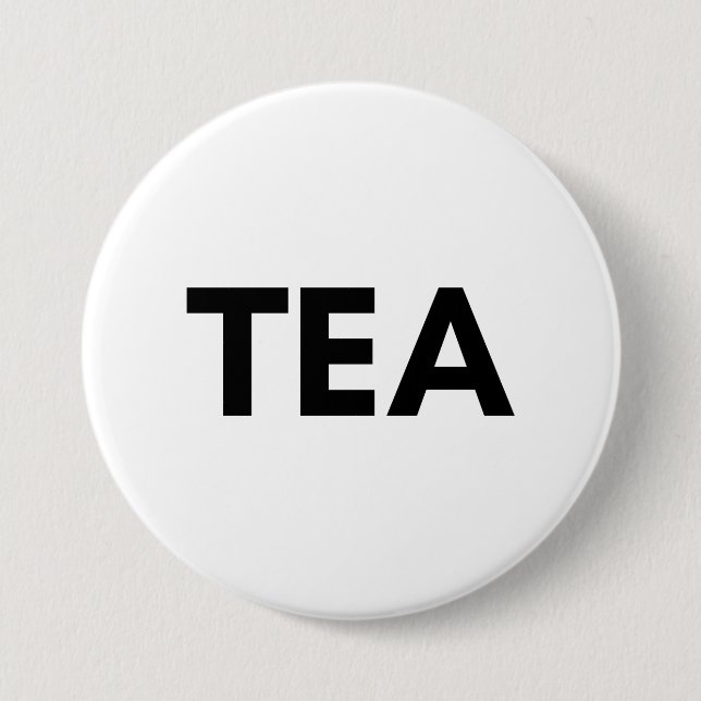 Tee Button (Vorderseite)
