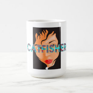 TEE Catfisher Damen Kaffeetasse