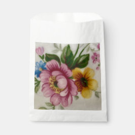 Tee Cup Floral Bouquet Gefallen Tasche Geschenktütchen