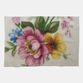 Tee Cup Floral Bouquet Geschirrtuch