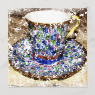 Tee-Cup-Party Einladungen