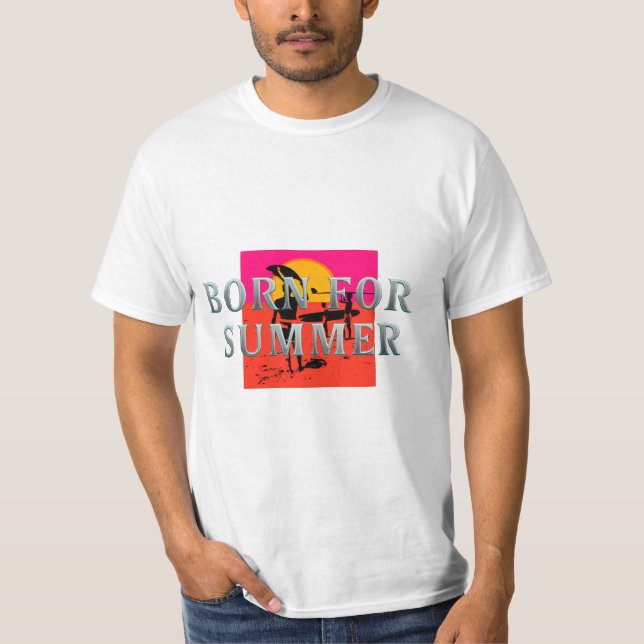 TEE Für den Sommer geboren (Vorderseite)
