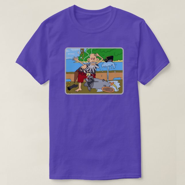 tee für ihn von dalDesignNZ (Design vorne)