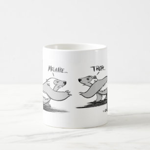 Tee für zwei kaffeetasse