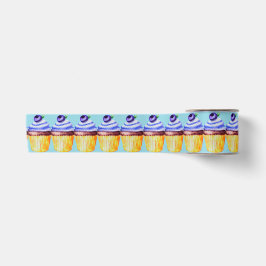 Tee für Zwei-Twin-Baby-Dusche Satinband