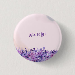 Tee für zwei Twins Mama zu sein Button