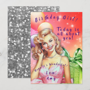 Tee-Geburtstagskarte