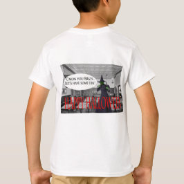 Tee Happy Halloween Hexenkatze