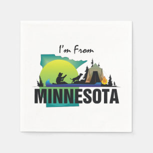 TEE I’m from Minnesota Serviette