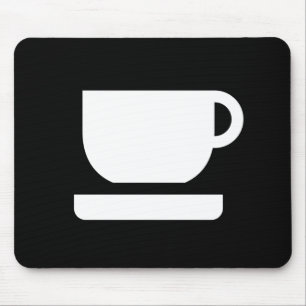 Tee-/Kaffee-Piktogramm Mousepad