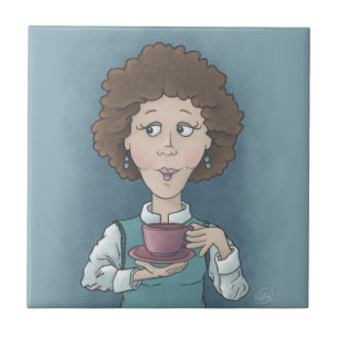 Tee-Keramik trinken Fliese