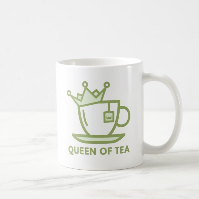 Tee-Königin Kaffeetasse (Rechts)