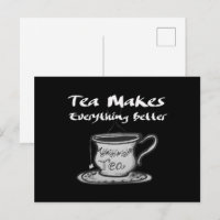Tee-Lover-Zitat - Tee macht alles besser
