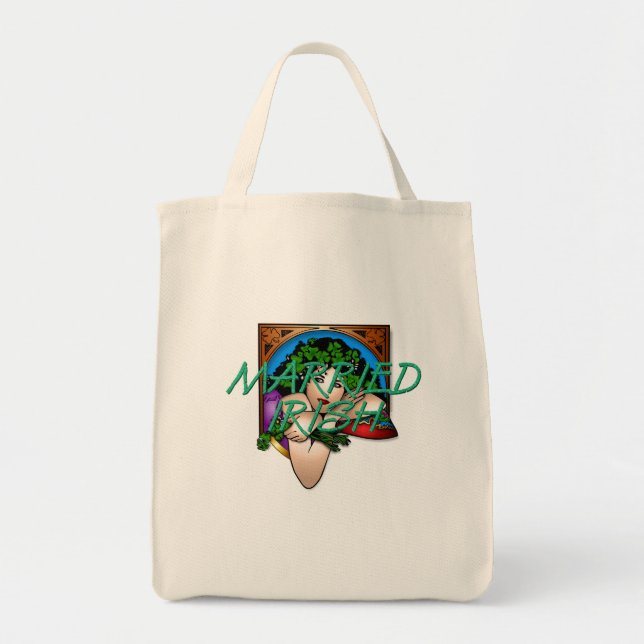 TEE Married Irish Tragetasche (Vorne)