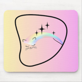 Tee-Maus-Kätzchen Mousepad