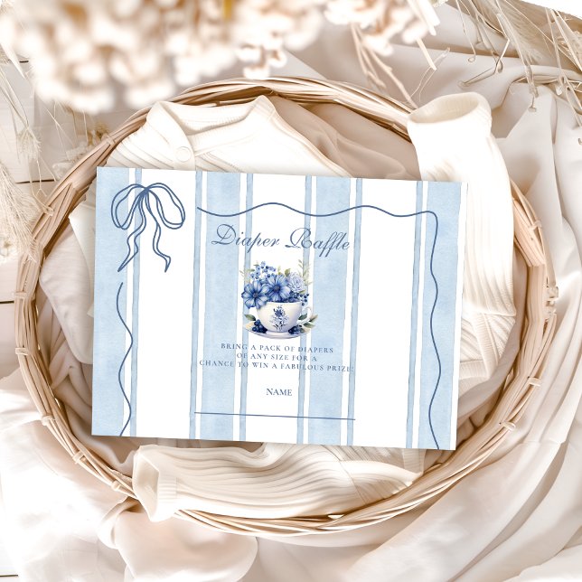 Tee mit der Mama, Diapper Raffle zu sein Begleitkarte (Von Creator hochgeladen)