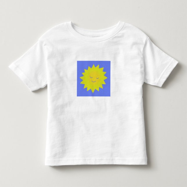 Tee mit gelber Sonne (Vorderseite)