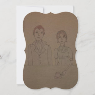 Tee mit Jane Austen Einladung