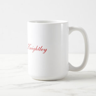 Tee mit Tasse Herrn Knightley