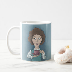 Tee mit zwei Tonen Kaffee Tasse trinken