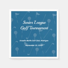 Tee Off in Style - Golf Party Tableware Serviette