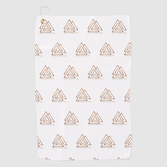 Tee Off in Style : Serviette "Par-fect" de Trinity (Devant)