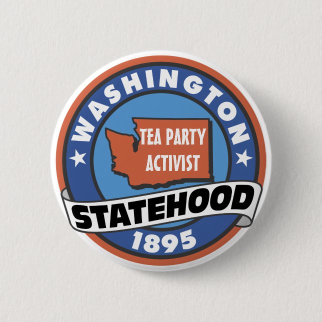 TEE-PARTY-AKTIVIST BUTTON (Vorderseite)