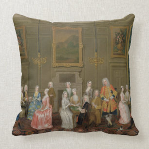 Tee-Party bei Lord Harringtons House, St James Kissen