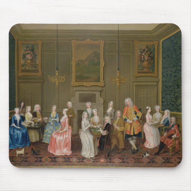 Tee-Party bei Lord Harringtons House, St James Mousepad (Vorne)