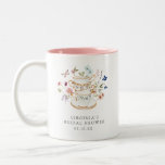 Tee Party Brautparty Kaffee Tasse<br><div class="desc">Lass Deinen besonderen Tag Blossom mit diesem Tea Party Brautparty Kaffee Tasse! Atemberaubende, handbemalte Aquarellblumen in lila, staubblauen Farbtönen und Rosa mit Salbeigrün. Ob Sie nun ein Gartenhotel oder eine gemütliche, intime Ansammlung beherbergen, dieses schöne Aufkleber-Design wird Ihnen eine besondere Touch des Charmes zu Ihrem Event bringen. Finden Sie koordinierende...</div>