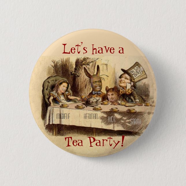 Tee-Party Button (Vorderseite)