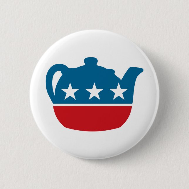 Tee-Party! Button (Vorderseite)