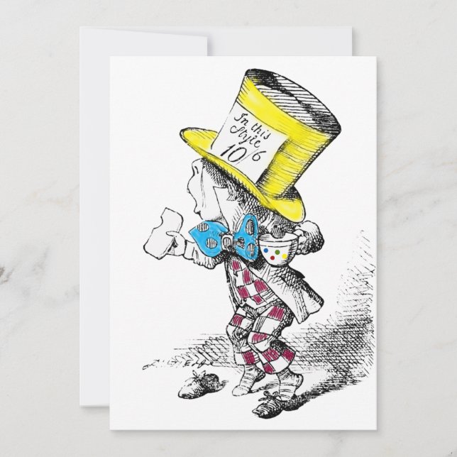 Tee-Party Einladung (Vorderseite)