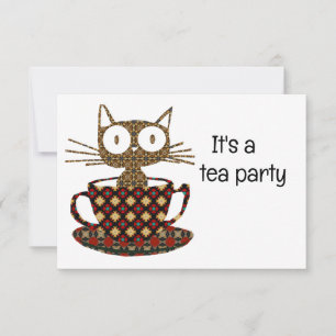 Tee-Party Einladung