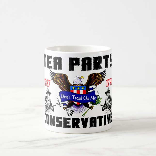 Tee-Party-Konservativer Kaffeetasse (Mittel)