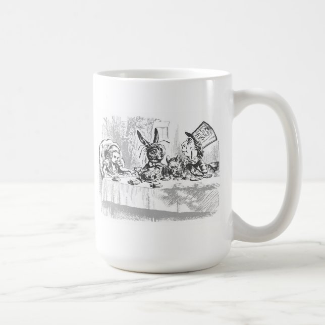 Tee Party mit dem Hutmacher Kaffeetasse (Rechts)