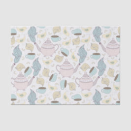 Tee-Party-Muster Seidenpapier