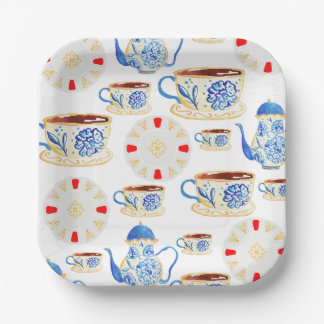 Tee-Party Party-Teller Pappteller