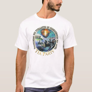 Tee-Party-Rebellion gegen Tyrannen T-Shirt