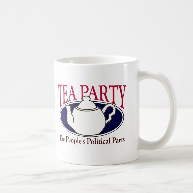 Tee-Party-Steuer-TagesTasse Kaffeetasse (Rechts)
