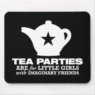 Tee-Party - Tee-Partys sind für kleine Mädchen Mousepad