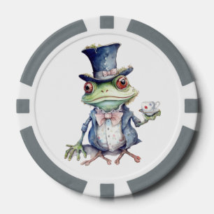 Tee-Party-Toad in Top Hat Pokerchips