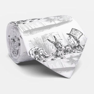 Tee-Party-Vintage Alice im Wunderland-Krawatte Krawatte