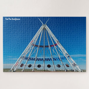 Tee Pee Skulptur