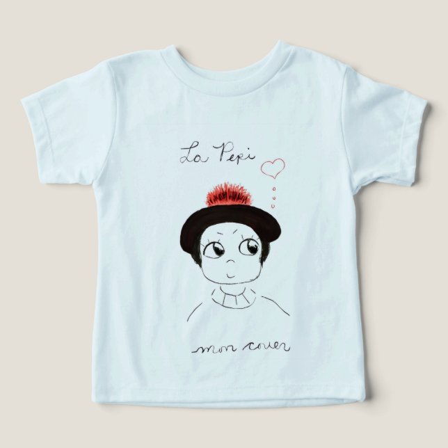 Tee pour tout-petit (Design Recto)